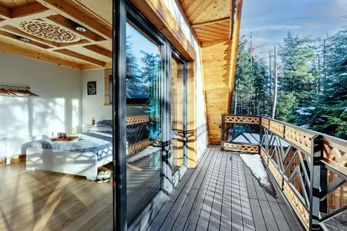 Taras sypialni. Nocleg Zakopane, Kościelisko, Tatry