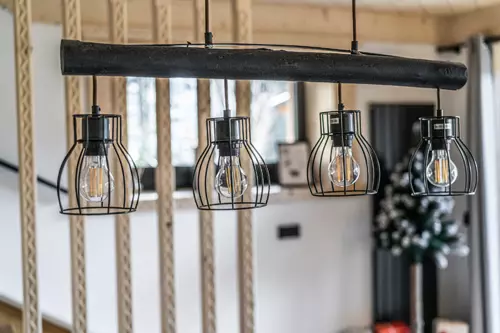 Żyrandol ręcznie robiony, saoln willi