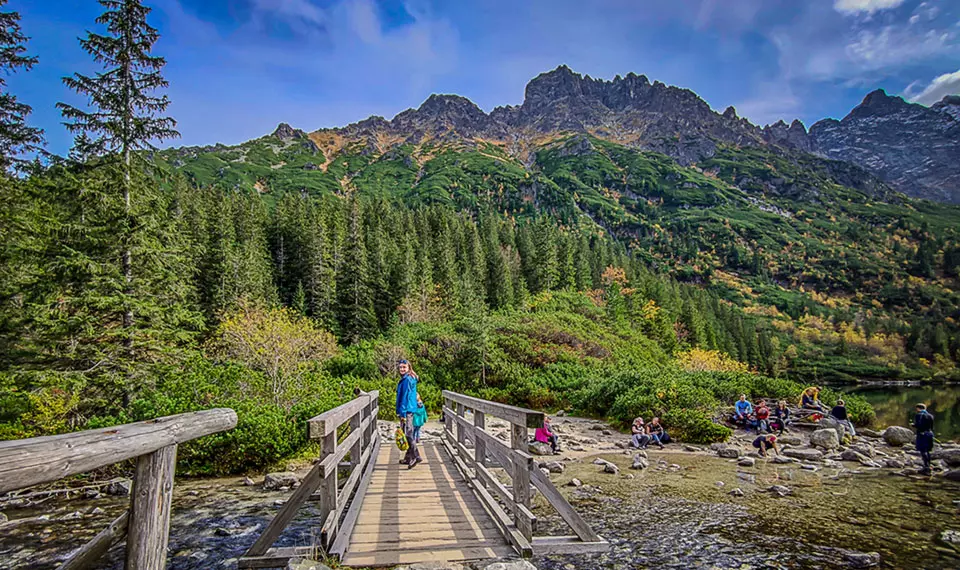 Wędrówka z dziećmi nad Morskie Oko doliną Rybiego Potoku